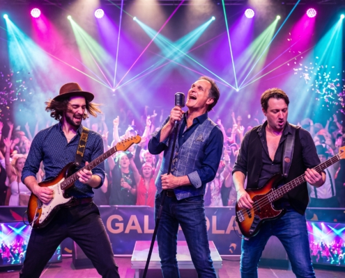 MK Moritz Kinker Band Faschingsband on stage
