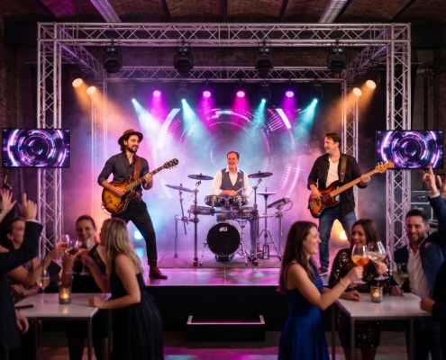 MK Moritz Kinker Band Partyband on stage